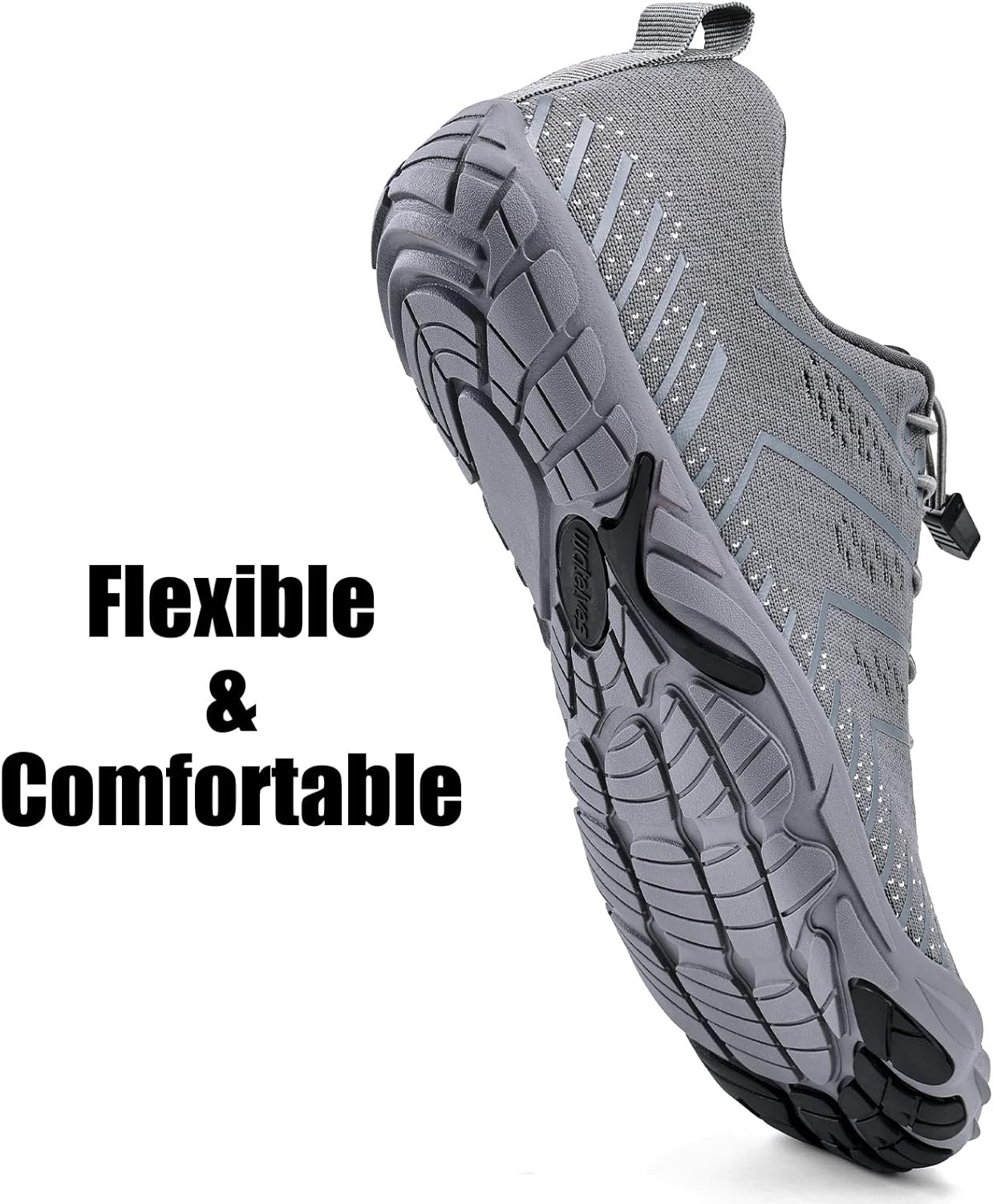 WateLves Water Shoes - Anti-Slip Barefoot Sneakers for Beach & Hiking | Breathable, Wide Toe Design