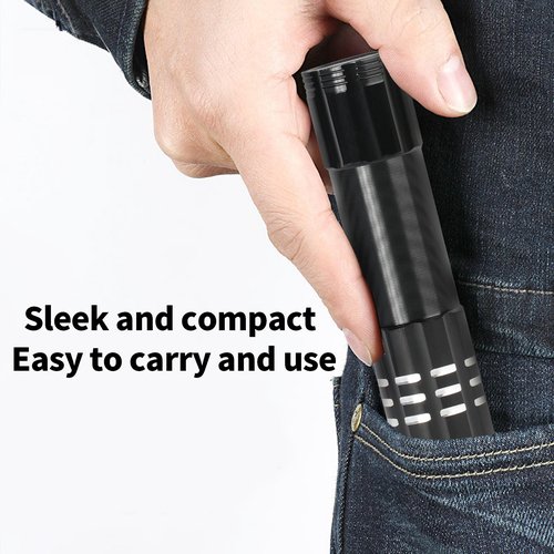 Hilngav 6 Pack LED Aluminum Mini Small USB C Rechargeable Flashlights Handheld Small Flashlight Bulk Portable Camping Bright High Lumens EDC Flash Light for Home Emergency Christmas Gifts