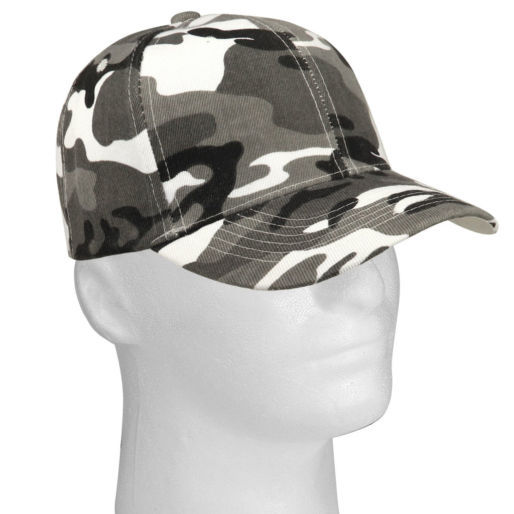 Falari Baseball Cap Adjustable Size for Running Workouts and Outdoor Activities All Seasons (2pk Digital & Grey Camo)