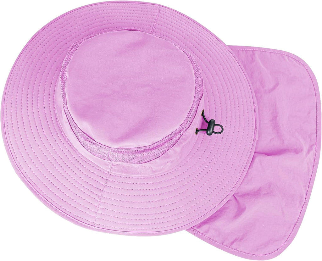 Sun Hats - UPF 50+ Breathable Wide Brim Fishing Hat for Men & Women | Summer UV Protection Safari Hat