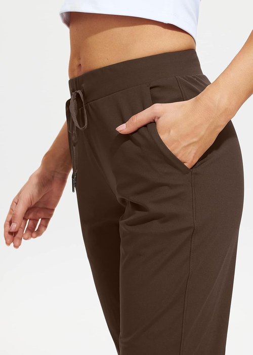Libin Women's Athletic Joggers - Tapered Sweatpants with Pockets for Casual Workouts | Petite/Regular/Tall