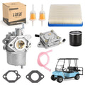 10L0L Golf Cart FE290 Carburetor Fuel Pump Kit Tune Up Kit for Club Car DS Precedent Turf Carryall Gas Model 1998-UP Air Oil Fuel Filter OEM# 101805601 101905601 1016438 1016439 1016440 1016441