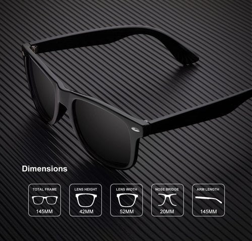 KALIYADI Sunglasses Men Polarized for Mens and Womens Unisex Sun Glasses for Driving UV Protection