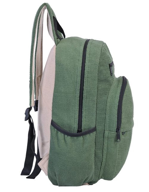 THE COLLECTION ROYAL Himalayan Hemp Cotton Hippie Boho Cloth Casual Bag Daypack Backpack