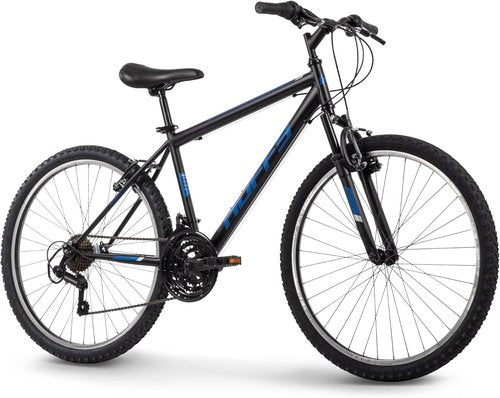 Huffy Stone Mountain Bike - Versatile 6-Speed & 21-Speed Options | Adjustable Saddle, All-Terrain Tires, Multiple Colors