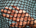Skiennix Black Safety Rope Net - Knotless Protective Netting for Kids | 0.5M x 2M (1.64FT x 6.56FT)