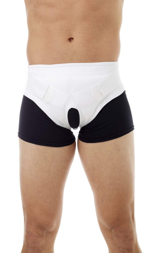Underworks Inguinal Hernia Support Brace Medium 33-36 Waist
