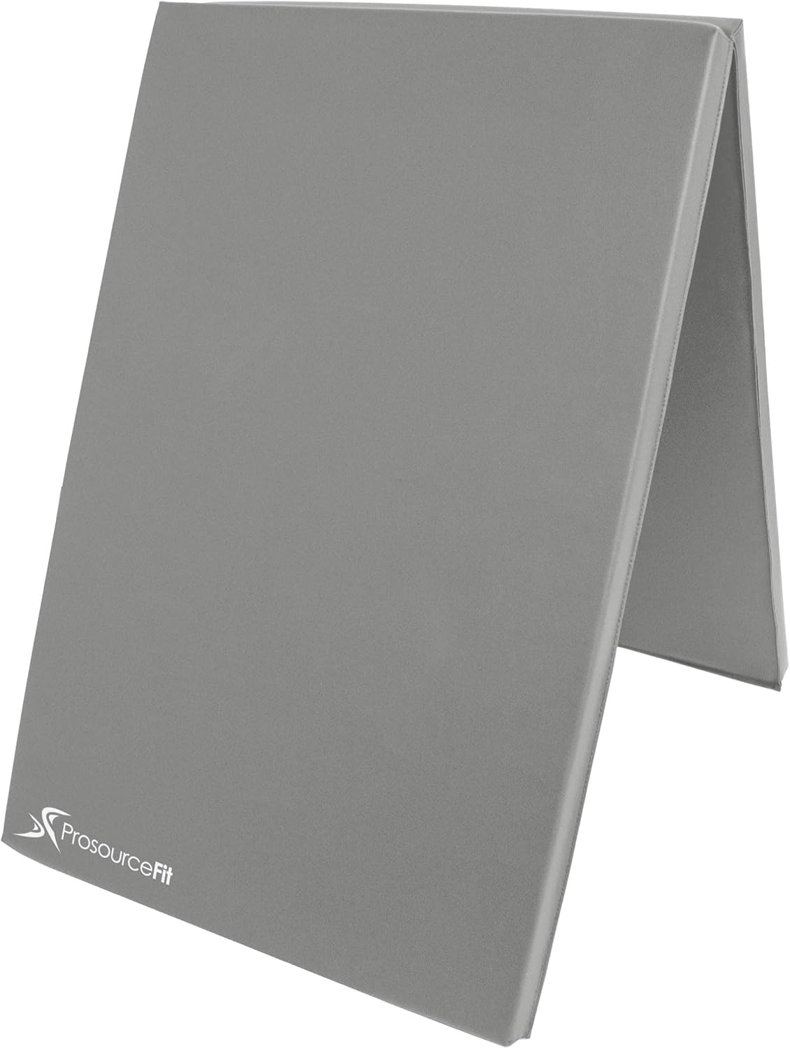 ProsourceFit Exercise Mat - Thick Bi-Fold 6’x2’ with Carrying Handles for MMA & Gymnastics Workouts