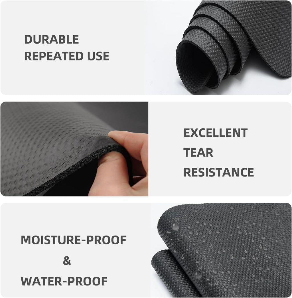 Peloton Treadmill Mat - Durable Exercise Equipment Pad for Indoor Bikes & Ellipticals | Folding Design
