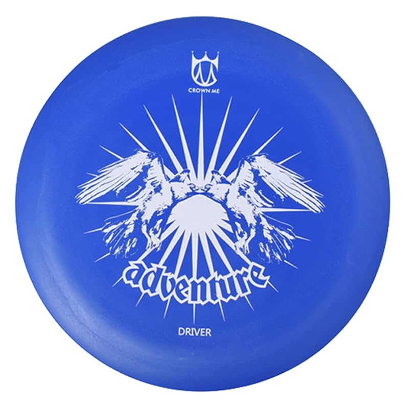 Crown Me PDGA Approved Disc Golf Discs Set - 6-Piece Starter Kit (5 Disc Variation)
