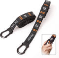 Vulken Adjustable Gymnastic Rings Straps - Quick Hook System for Easy Setup | One Pair