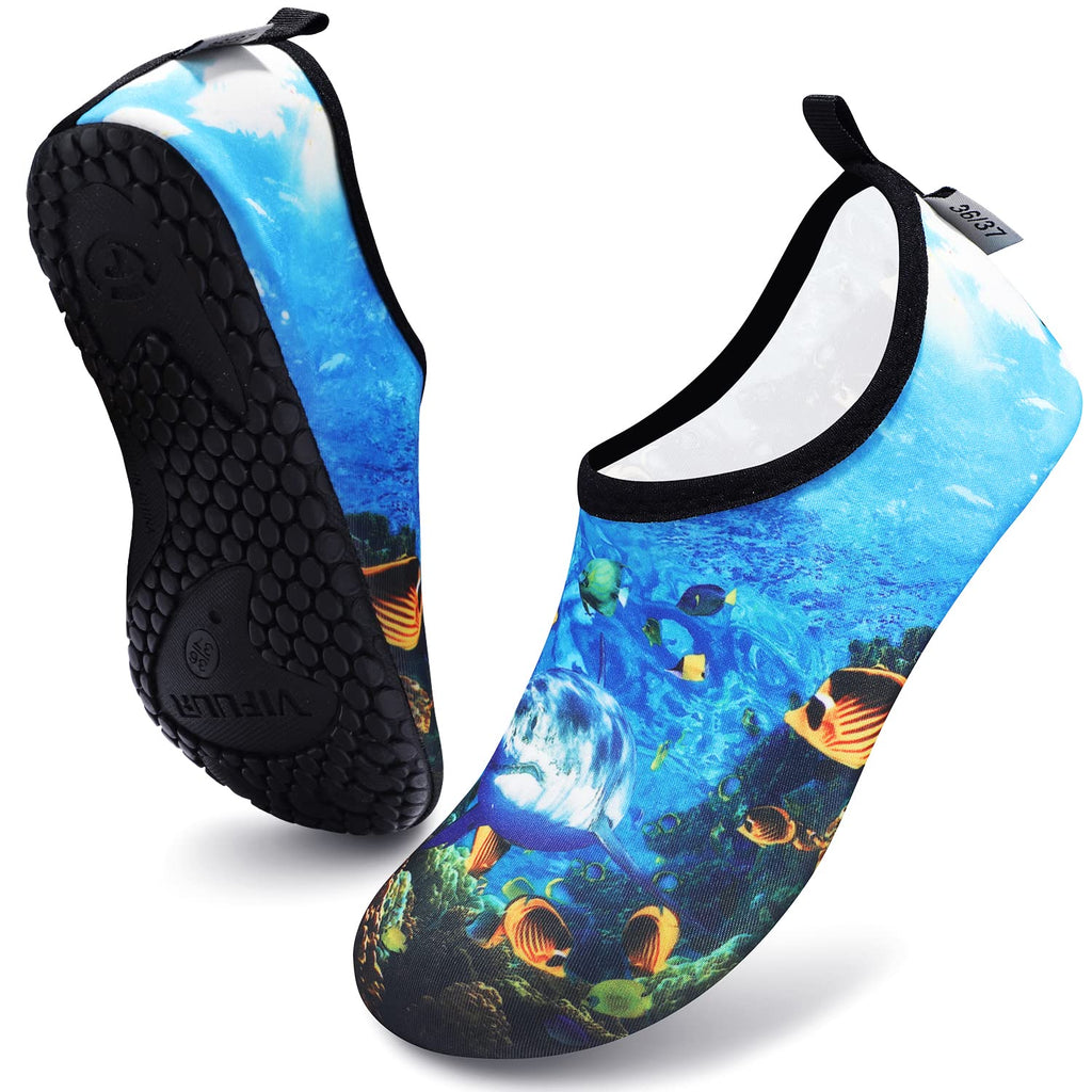 VIFUUR Water Sports Unisex Shoes Deepsea - 12.5-13 W US/ 11-11.5 M US (44-45)