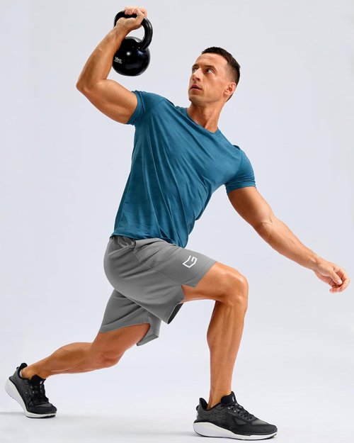 G Gradual Men's Athletic Workout Shorts - Lightweight Quick-Dry Gym Shorts with Pockets | 5"/7"/9" Sizes
