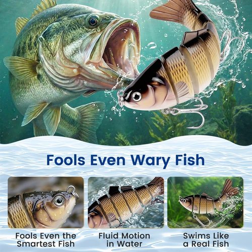 Floating Plopper Lure by [Brand Name] - Versatile Fishing Lure for Bass, Catfish & Pike | Ideal for Freshwater & Saltwater