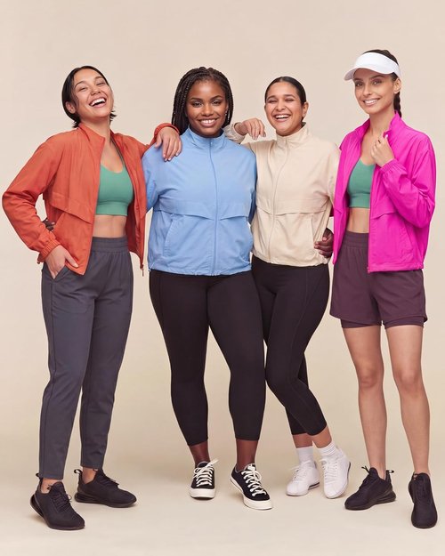 Locachy Women's Athletic Jacket - Lightweight Zip-Up with Windproof & Sun Protection Features
