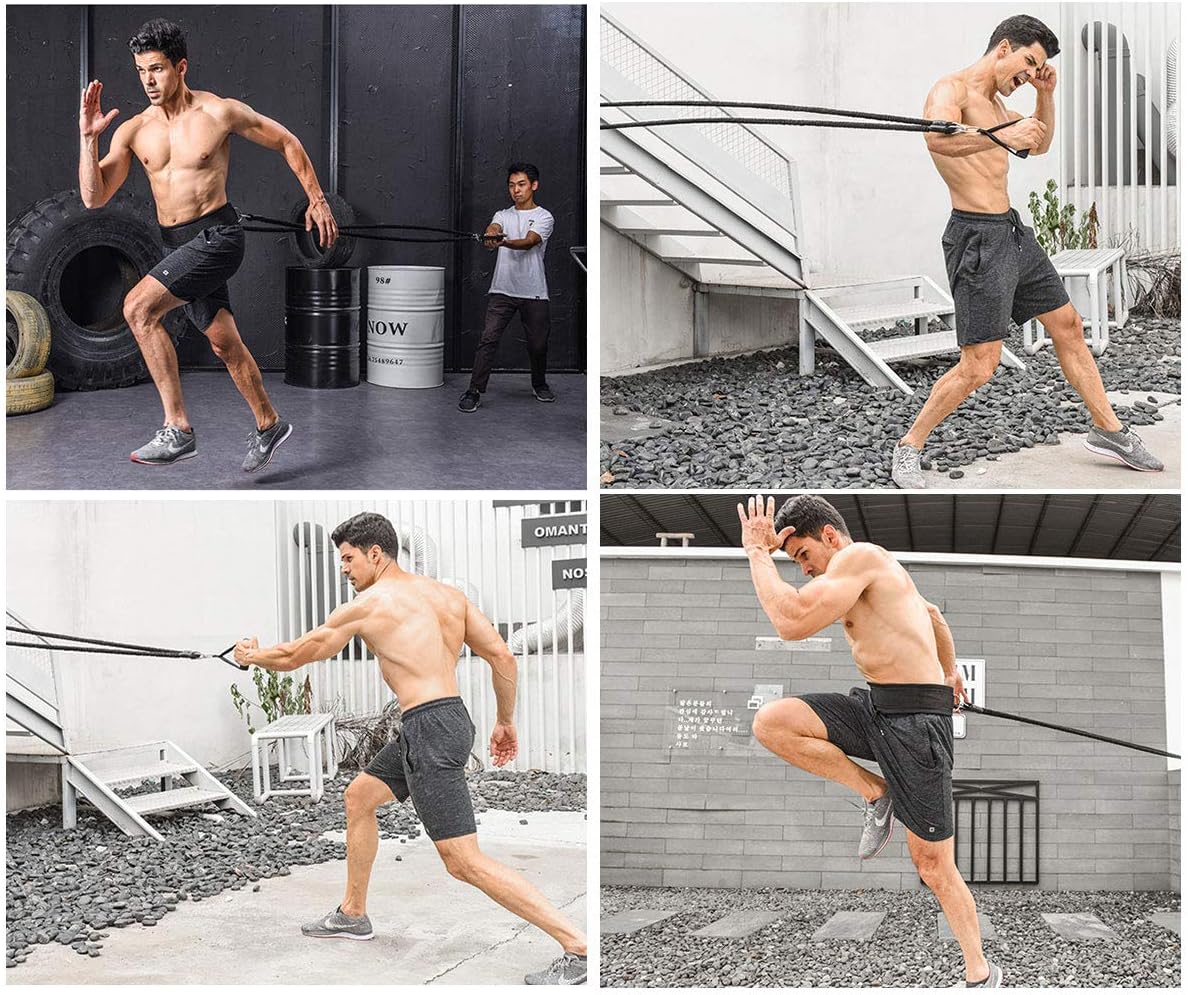 YNXing Resistance Training Rope - Enhance Speed, Stamina & Strength | Explosive Force Bounce