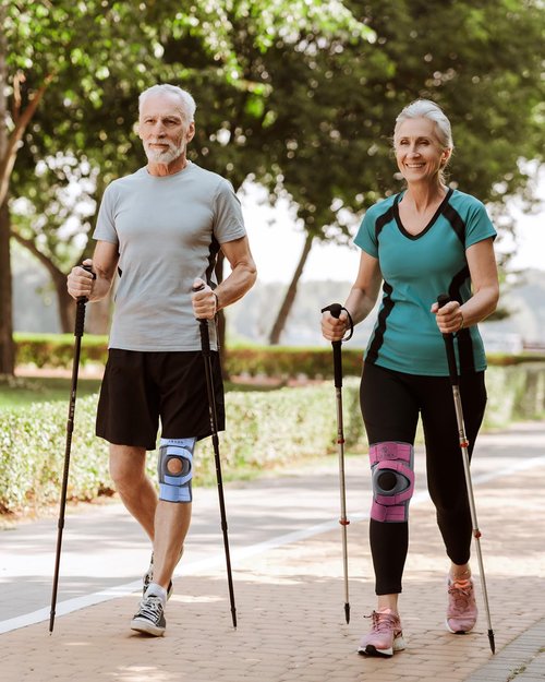 ABYON Knee Brace - Adjustable Support for Meniscus Tear & ACL Injuries | 360° Wraparound Design