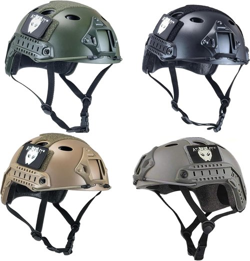 ATAIRSOFT Tactical Paintball Helmet - PJ Type Design for Enhanced Protection & Comfort