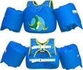 Dark Lightning Toddler Swim Vest - USCG Approved Floaties with Arm Wings for Ages 2-7 | 30-50 lbs