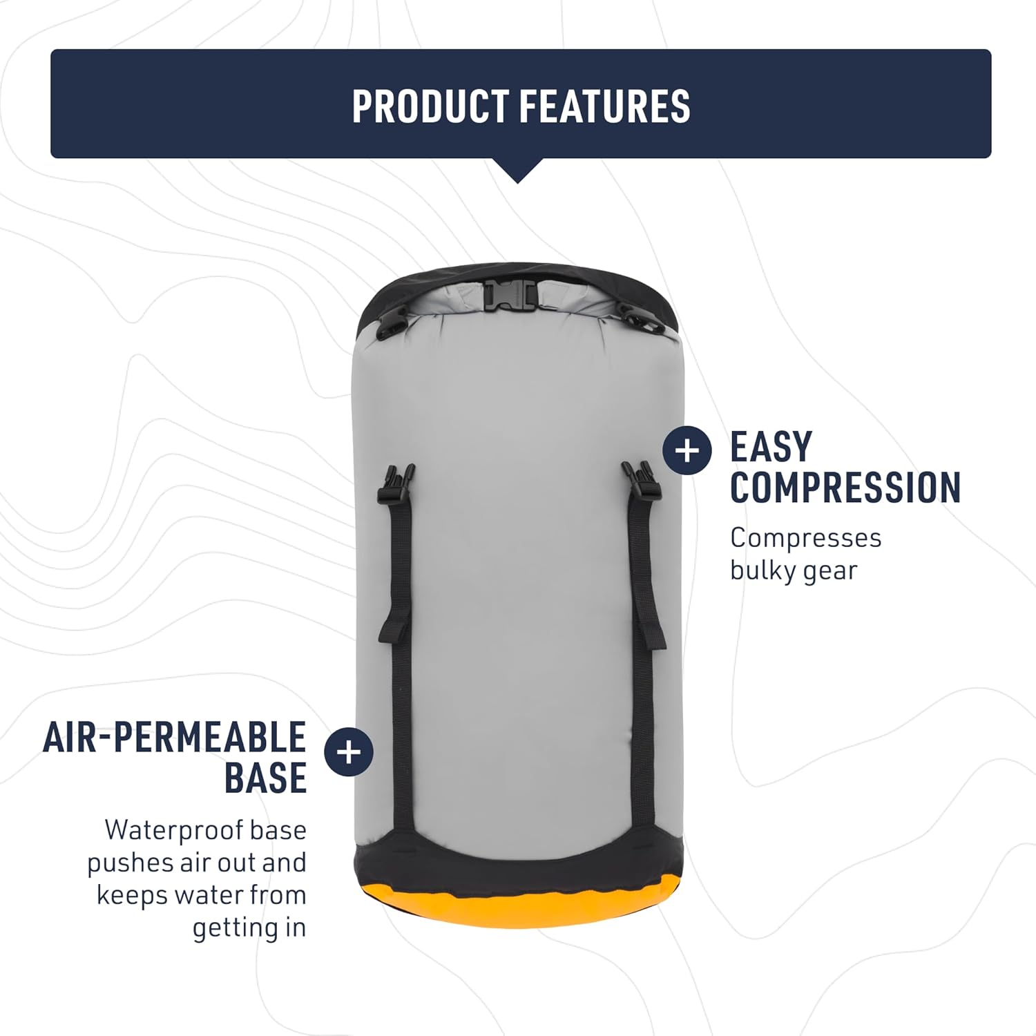 Sea to Summit eVac Compression Dry Bag - Waterproof Storage Sack for Outdoor Adventures