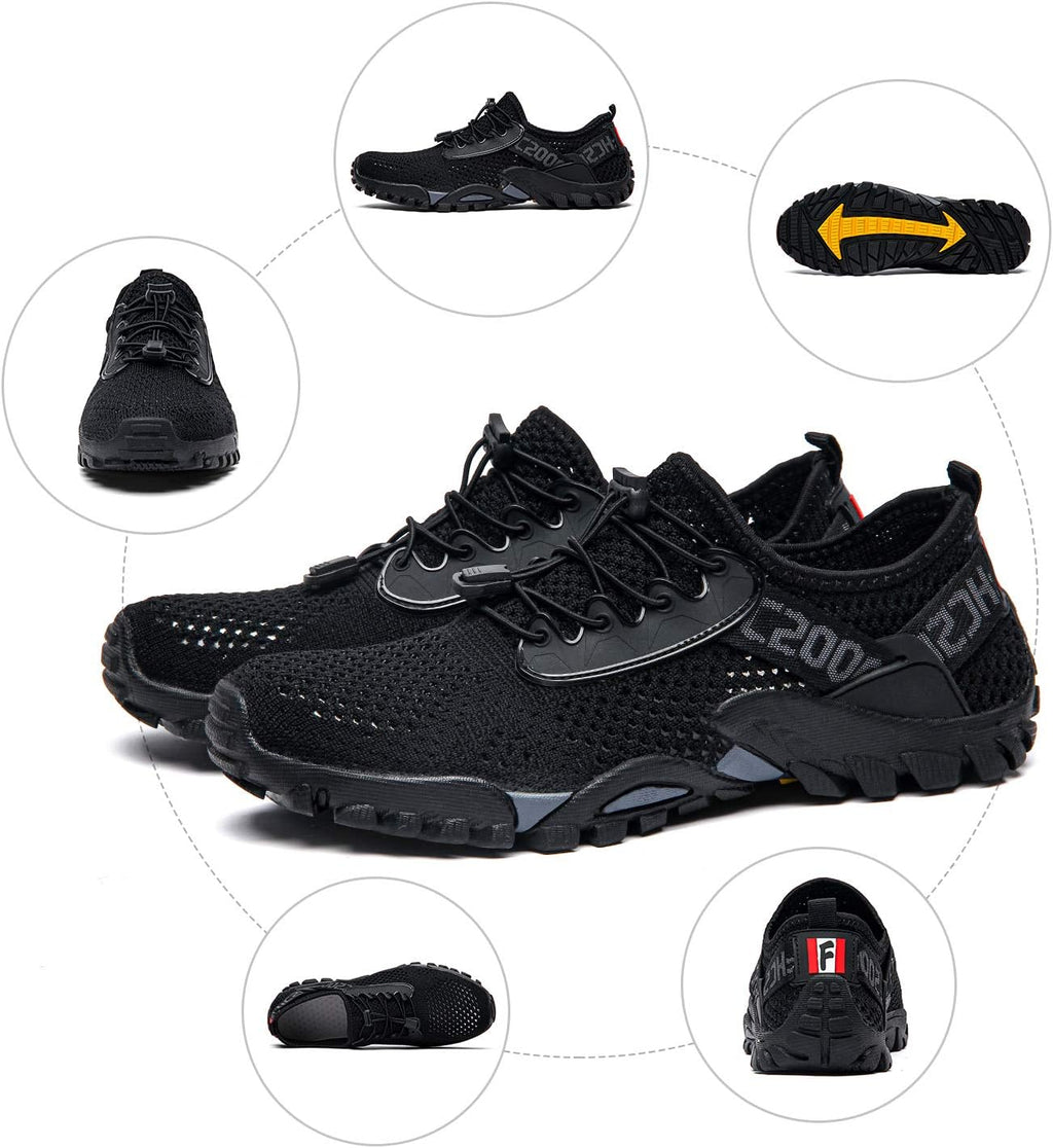 SOBASO Water Shoes - Quick Drying Aqua Shoes for Men & Women | Ideal for Beach, Diving & Hiking