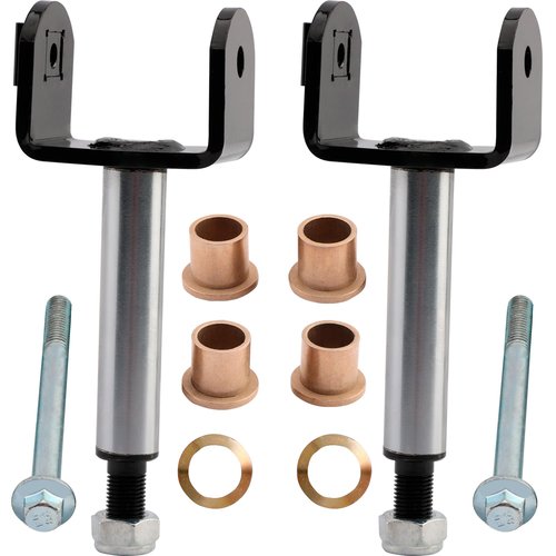 Front End King Pins Repair Kit, Compatible with 2003.5 Up Club Car Precedent Gas Electric Golf Carts, Replace 103638601 102287201 102288201 102288401 102289201 Front Kingpins Bushings Rebuild Kits