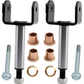 Front End King Pins Repair Kit, Compatible with 2003.5 Up Club Car Precedent Gas Electric Golf Carts, Replace 103638601 102287201 102288201 102288401 102289201 Front Kingpins Bushings Rebuild Kits