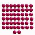 Lambid 50 Counts 68 Caliber Self Defense Balls, Reusable 68 Cal Solid Plastic Ammo Compatible with Byrna SD/LE/EP and T4E HDR68/ HDS68/HDX68 (Rose)
