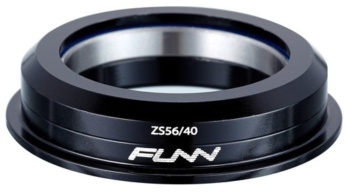 Funn Descend Lower Headset ZS56/40, Zero Stack Angular Contact Bearing Lower Headset for Mountain, Road, Gravel and BMX Bikes