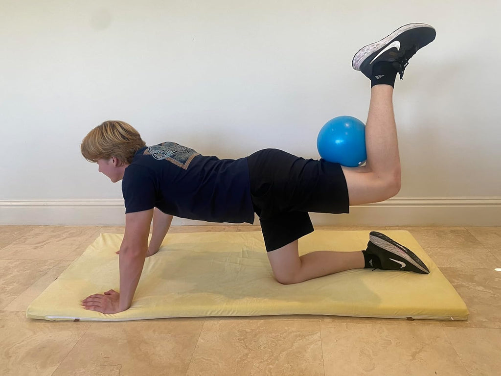 Therapist's Choice® Mini Exercise Ball - 23cm (9" Diameter) for Core Strength and Stability