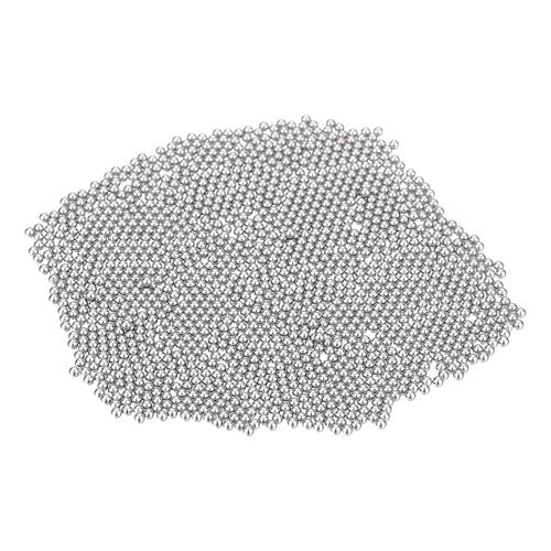 M METERXITY Stainless Steel Bearing Balls - 1500-Pack, 1mm G100 Precision Balls for Crafts & Bearings