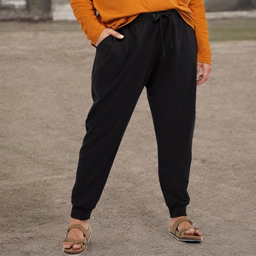 Hanes Women's Joggers - 100% Cotton Jersey Sweatpants with 29" Inseam | Comfortable Fit