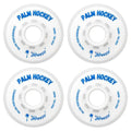 Palm Hockey Breeze Inline Hockey Wheels – 76A Indoor Skate Wheels – Smooth Grip for Sport Court – 76mm – 4 Pack