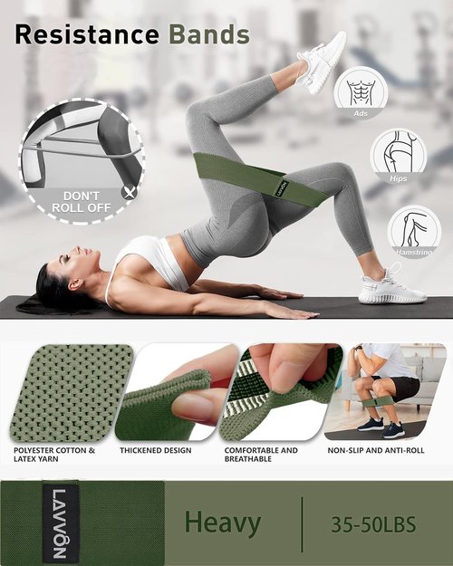 7Pcs Barbell Pad Set - Comfortable Foam Weight Lifting Cushion for Hip Thrust & Squats | Includes Ankle Straps & Resistance Bands