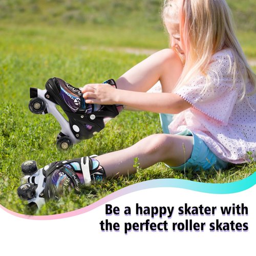 Roller Skates for Women, Adult Female Roller Skates Women Patines para Mujer with Light up Wheels