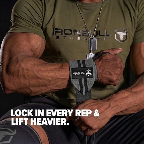 **USPA Approved Wrist Wraps by [Brand Name] | 18” Premium Quality Straps for Weightlifting**