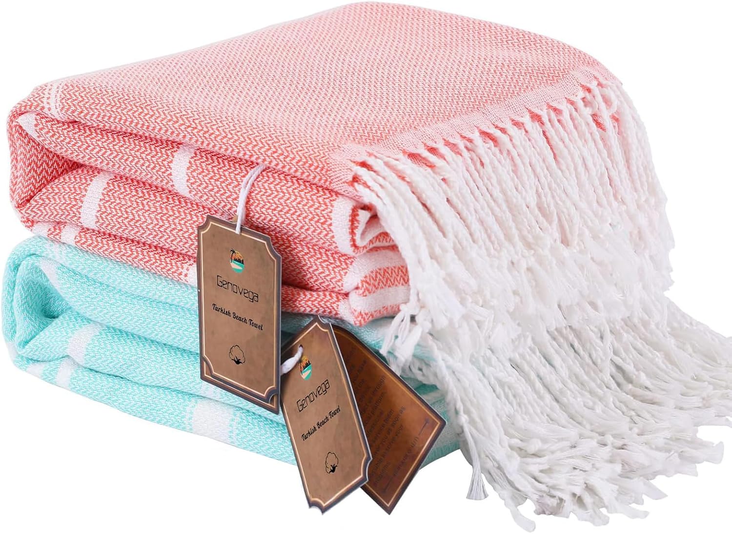 Skiennix Turkish Beach Towels - Quick Dry, Sand-Free Oversized XL Bath & Pool Towels | Travel Essentials
