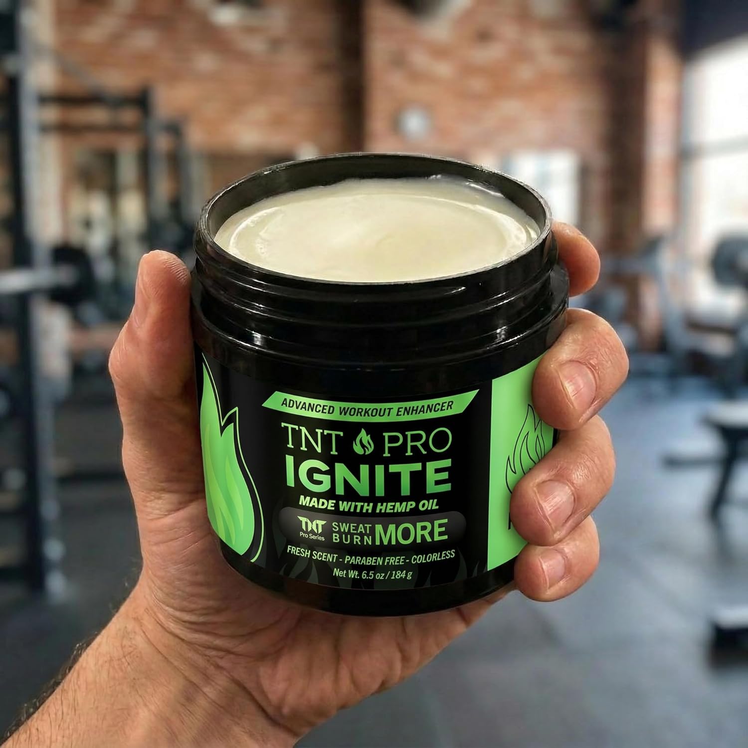 TNT Pro Ignite Sweat Cream - Firming & Tightening Pre-Workout Hot Gel for Enhanced Performance