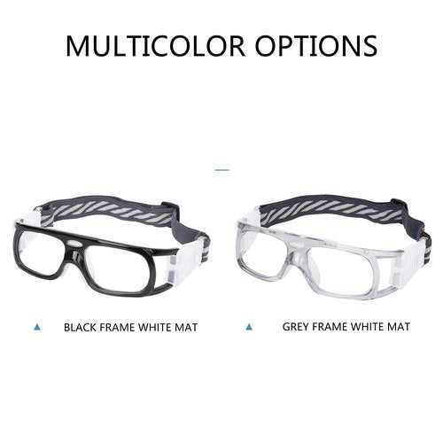 SooGree Men Basketball Glasses.Soccer Football Sport Protective Eyewear Safety Goggles,Sports Glasses with Replaceable Lens