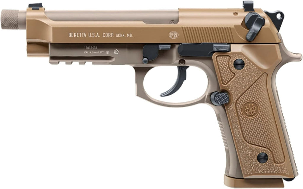Umarex Beretta M9A3 Blowback Air Pistol - Full-Auto .177 Caliber BB Gun for Realistic Shooting Experience
