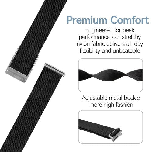 VANEST Arm Bicep Band Compatible with Whoop 5.0 One+Peak Fitness Life Tracker, Waterproof, Health and Fitness Wearable Heart Rate Monitor Accessories with Metal U Shape (Not for Gen 4) (Black)