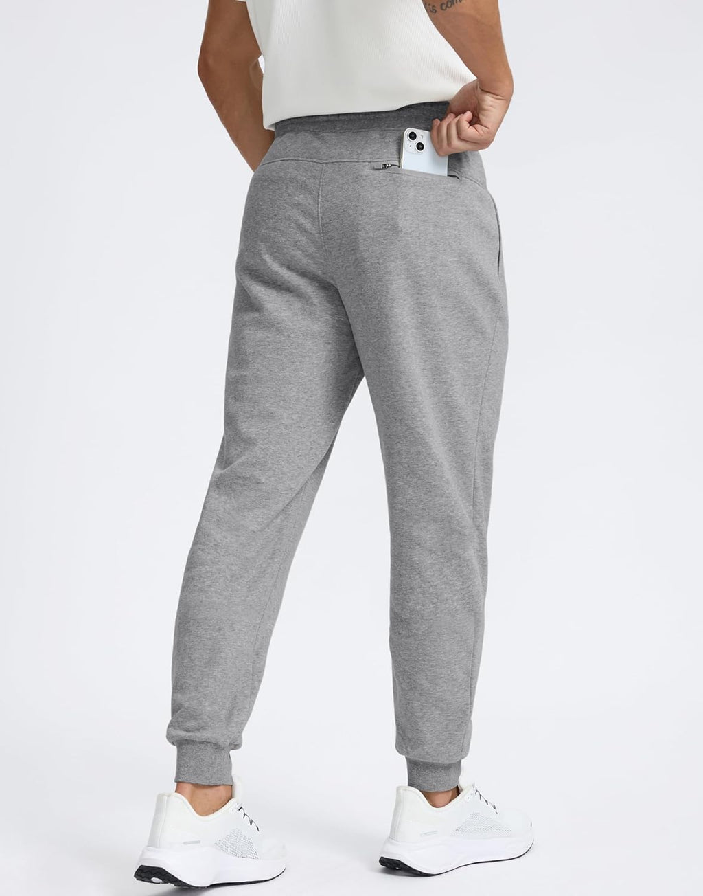 Skiennix Men's Fleece Lined Joggers - Warm Athletic Sweatpants with Zipper Pockets | Winter Comfort