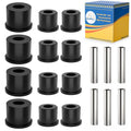 Mixopoly Golf Cart Bushing Kit, Rear Leaf Spring Bushing Sleeves for EZGO RXV Gas and Electric 2008-up, Replace OEM 620160 624030 620161