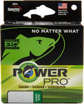 Power Pro Spectra Fiber Braided Fishing Line - Durable, High Strength - 150 Yards, Green