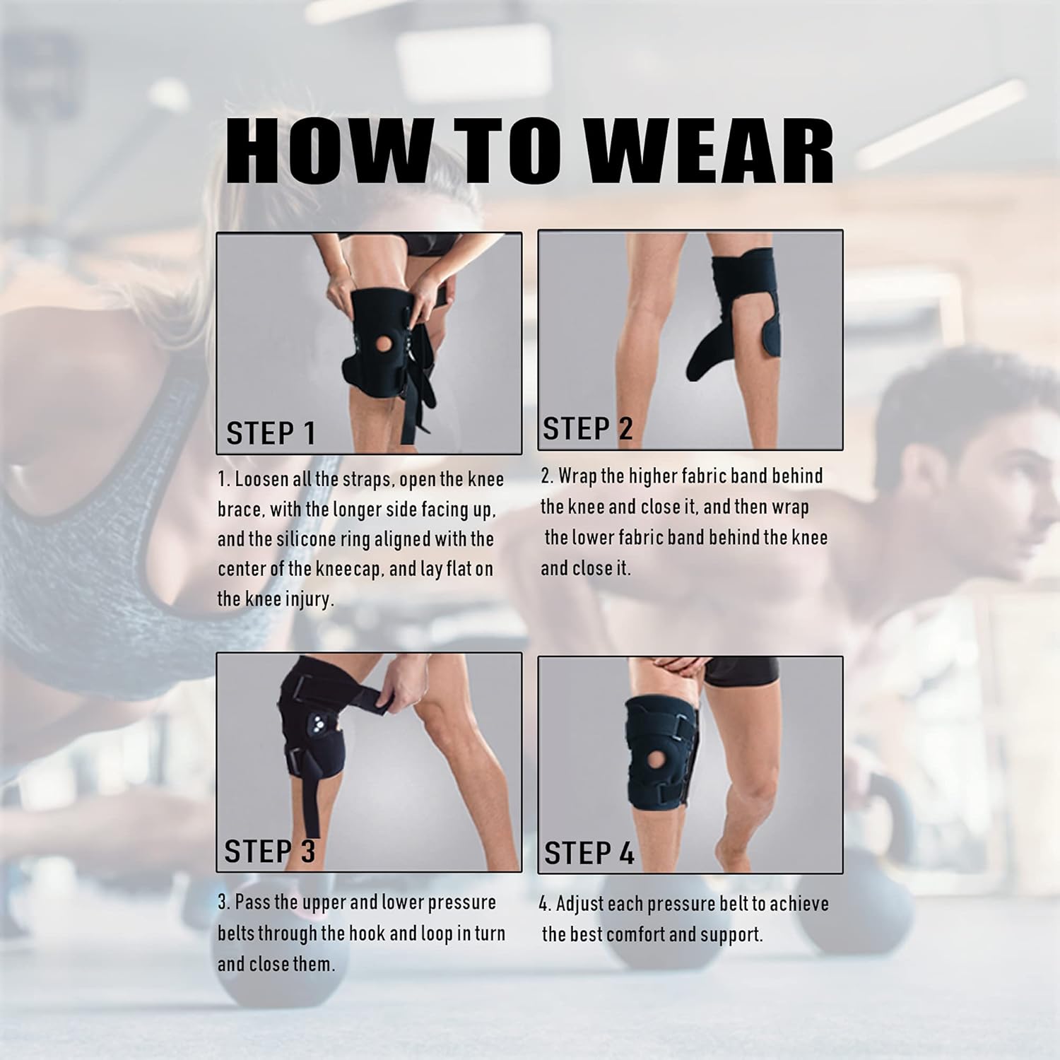 Regine Switzerland Decompression Knee Brace - Stable Support & Pain Relief for Comfort