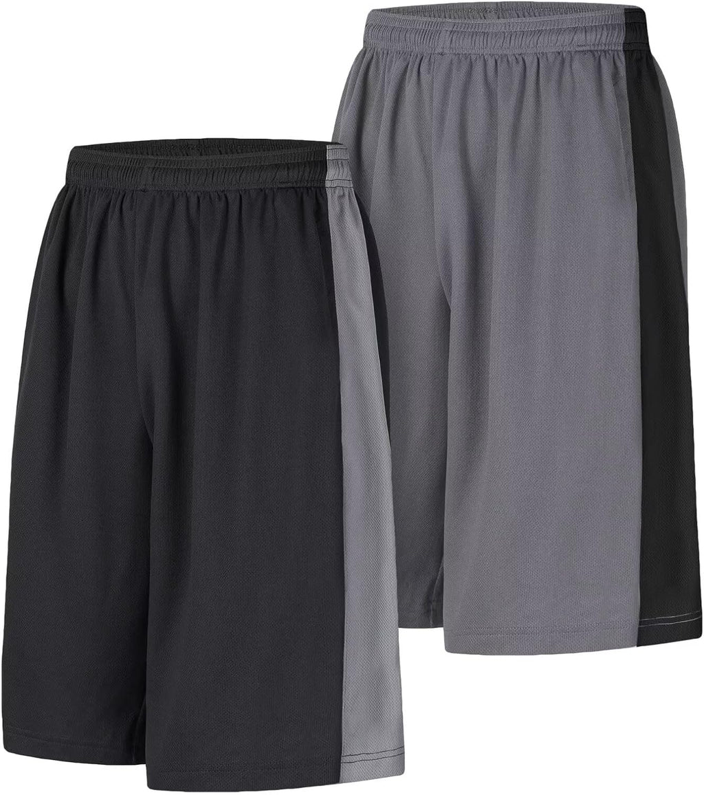 Skiennix Men's Athletic Shorts - Quick Dry Camo Basketball Gym Shorts with Pockets