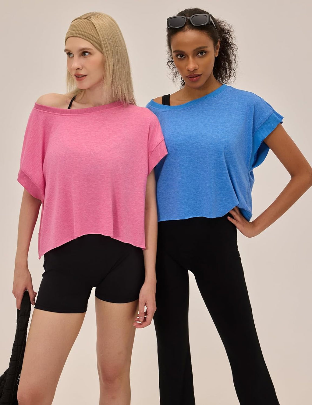 UNIANKIYA Open Back Workout Tops - Loose Fit Athletic Crop Tee for Women | Short Sleeve Gym & Yoga Shirt