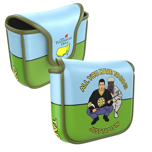 Golf Putter Cover - Premium Golf Club Protector with Magnetic Closure | Essential Golf Accessories for Men with Premium Club Protection | Funny Golf Accessories for Men (Tap Tap TapaRoo)