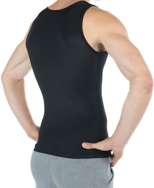 Kewlioo Men's Slimming Tank - Premium Compression Body Shaper Vest for All-Day Comfort