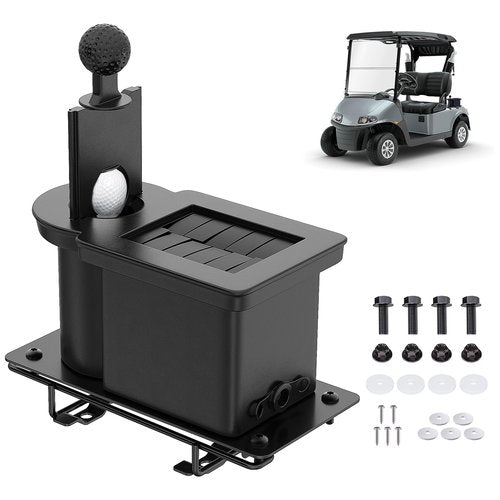 DRIVE UP Golf Cart Ball Washer and Club Cleaner Kit, Passenger Side EZGO Golf Ball Cleaner and Club Head Washer, Suitable for RXV Gas and Electric Golf Carts, OEM 603836